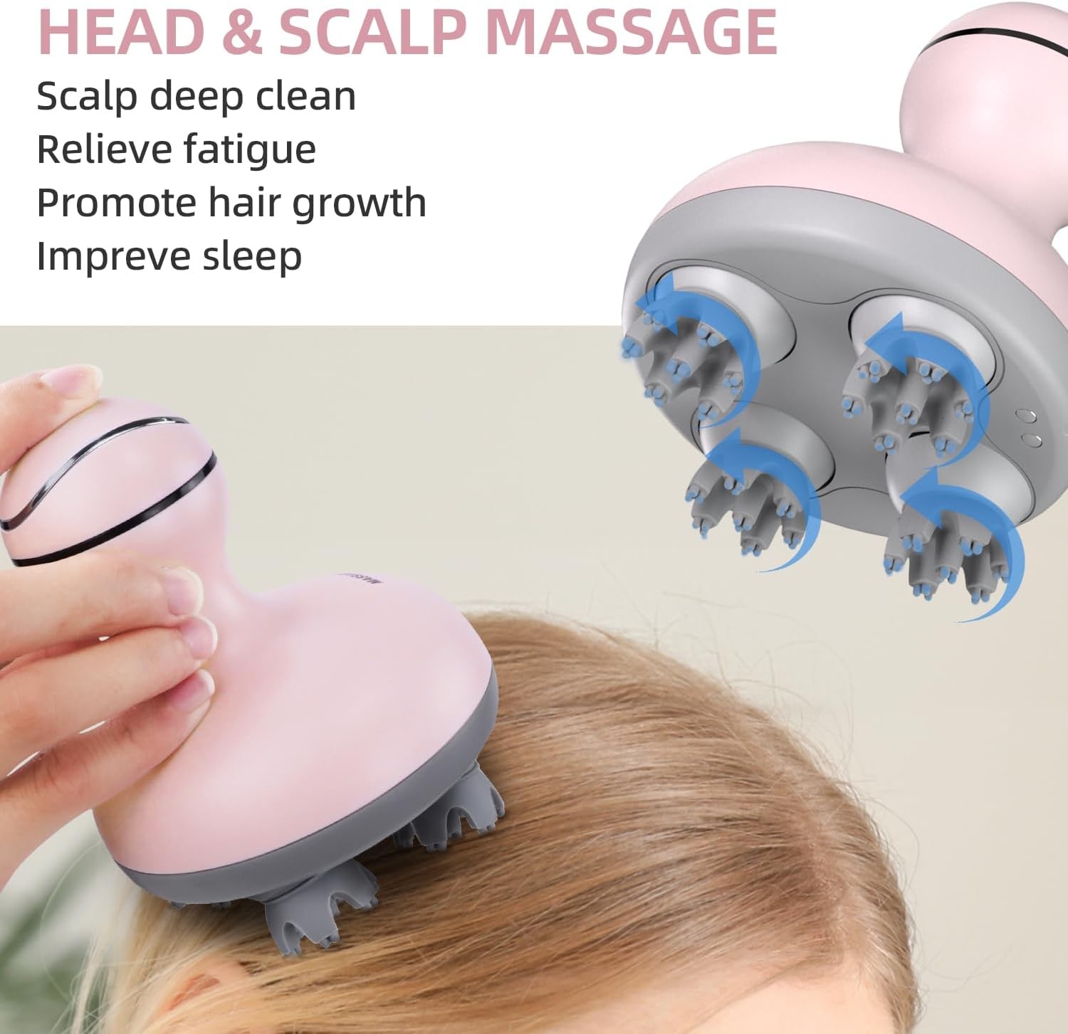 Smart Scalp & Body Massager