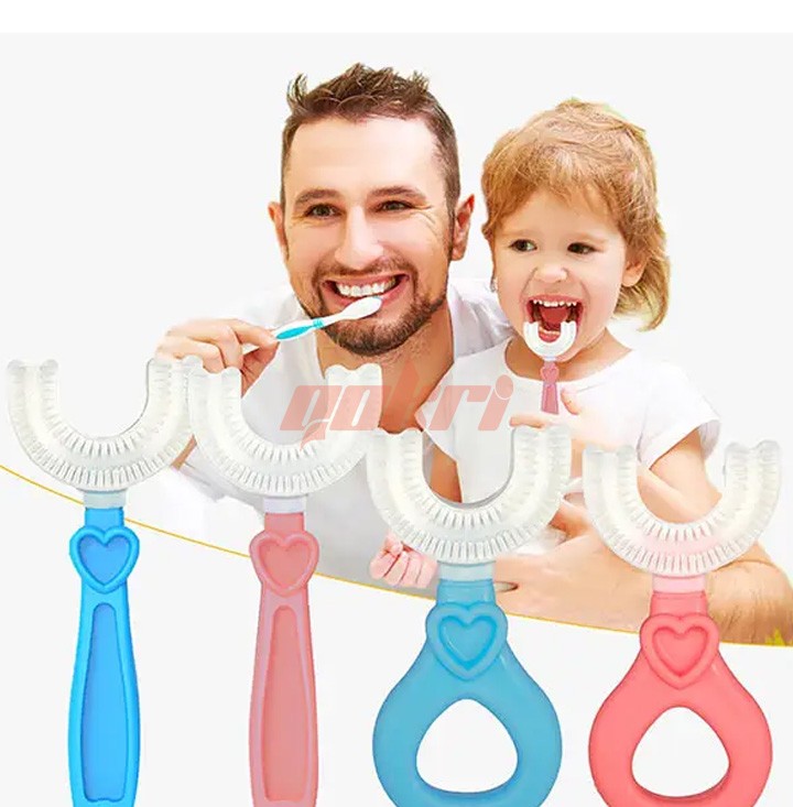 Baby u shape toothbrush