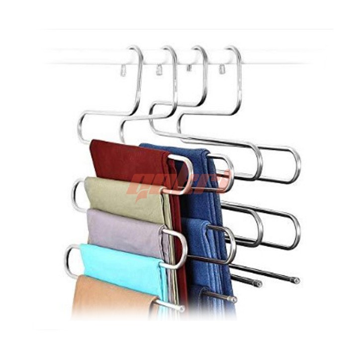 5 layers S Shape MultiFunctional Clothes Hangers