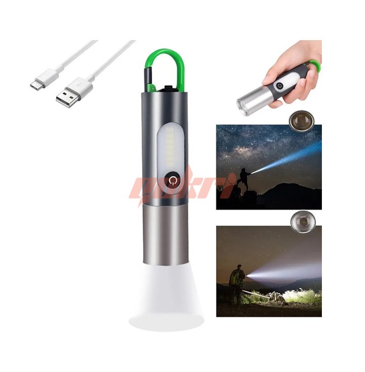 Digital Thunder XST-836 USB Rechargeable FlashLight